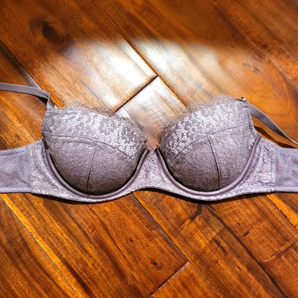 Victoria Secret Dream Angels Mauve Lace Underwire